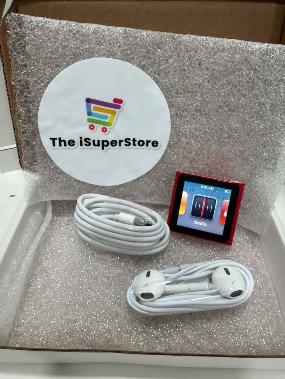 Apple iPod Nano 6th Generation (PRODUCT)RED 8GB + 1 YR WARRANTY